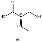 N-Me-D-Ser-OH·HCl Struktur