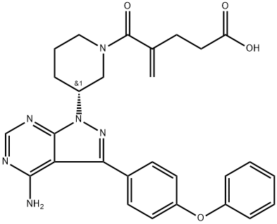 Ibrutinib Impurity 25 Struktur