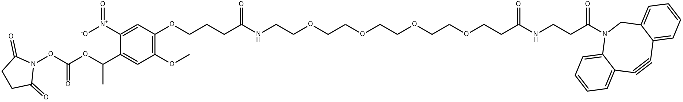 PC DBCO-PEG4-NHS ester Struktur