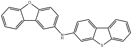 2-Dibenzofuranamine, N-3-dibenzothienyl- Struktur