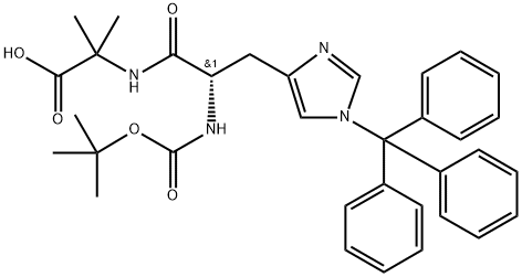 BOC-L-HIS(TRT)-AIB-OH 結(jié)構(gòu)式