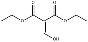 Propanedioic acid, 2-(hydroxymethylene)-, 1,3-diethyl ester Struktur