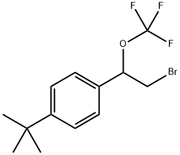 1-(2-bromo-1-(trifluoromethoxy)ethyl)-4-(tert-butyl)benzene