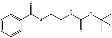 Benzenecarbothioic acid, S-[2-[[(1,1-dimethylethoxy)carbonyl]amino]ethyl] ester