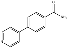 Benzamide, 4-(4-pyridinyl)- Struktur