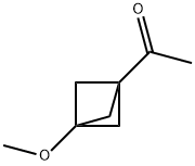 Ethanone, 1-(3-methoxybicyclo[1.1.1]pent-1-yl)- Struktur