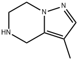 3-Methyl-4,5,6,7-tetrahydropyrazolo[1,5-a]pyrazine Struktur