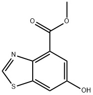 methyl 6-hydroxy-1,3-benzothiazole-4-carboxylate Struktur