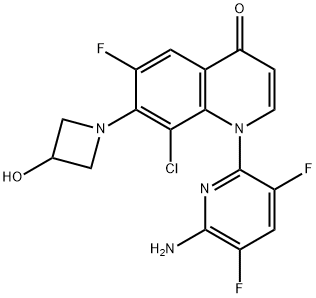 Delafloxacin Impurity 3, 2097714-12-8, 結(jié)構(gòu)式