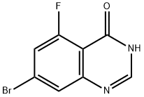 4(3H)-Quinazolinone, 7-bromo-5-fluoro- Struktur