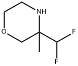 Morpholine, 3-(difluoromethyl)-3-methyl- Structure