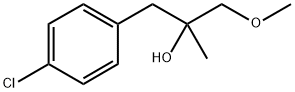 1-(4-氯苯基)-3-甲氧基-2-甲基丙-2-醇 結(jié)構(gòu)式