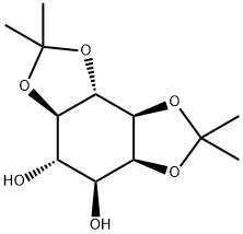 12:56- diisopropylidene-myo-Inositol Struktur