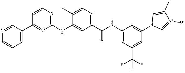 Nilotinib 3-Imidazolyl N-oxide Struktur