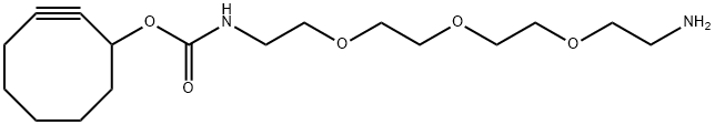 SCO-PEG3-NH2 Struktur