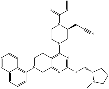 KRAS G12C inhibitor 5 Struktur