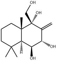 Drim-8(12)-ene-6β,7α,9α,11-tetraol 結(jié)構(gòu)式