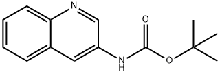 Carbamic acid, N-3-quinolinyl-, 1,1-dimethylethyl ester