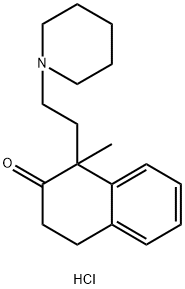 Nepinalone hydrochloride Struktur