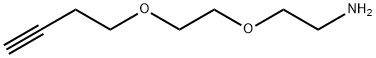 Ethanamine, 2-[2-(3-butyn-1-yloxy)ethoxy]- Struktur