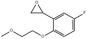 Oxirane, 2-[5-fluoro-2-(2-methoxyethoxy)phenyl]- Struktur