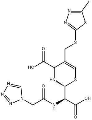 Cefazolin Delta-3 Impurity Struktur