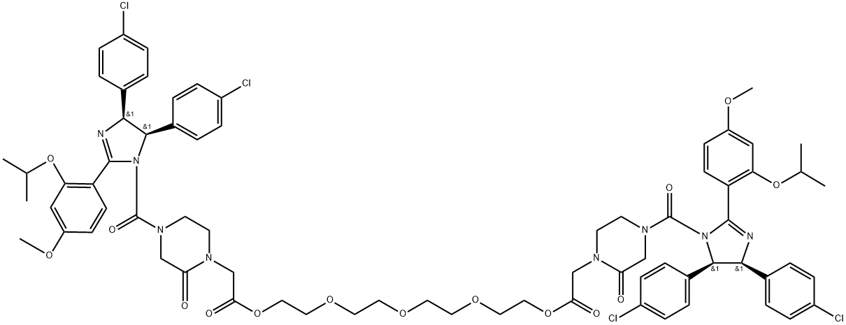 PROTAC MDM2 Degrader-3 Struktur