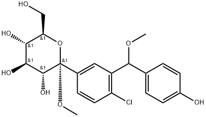 Empagliflozin Impurity Struktur