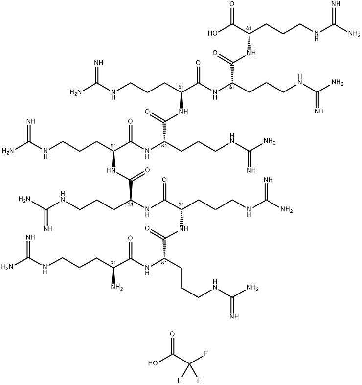 (Arg)9 TFA Struktur