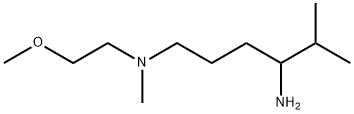 1,4-Hexanediamine, N1-(2-methoxyethyl)-N1,5-dimethyl- Struktur