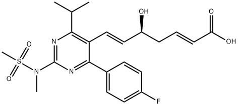 Rosuvastatin Impurity Struktur