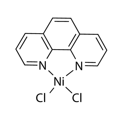 (T-4)-Dichloro(1,10-phenanthroline-κN1,κN10)nickel Struktur