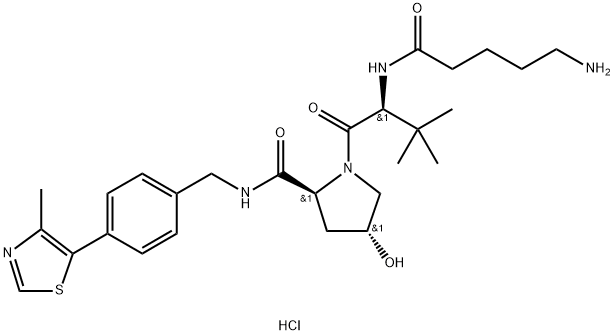 VH032-C4-NH2 dihydrochloride Struktur