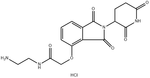 Thalidomide-linker 10 Struktur