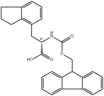 (2S)-3-(2,3-dihydro-1H-inden-4-yl)-2-({[(9H-fluoren-9-yl)methoxy]carbonyl}amino)propanoic acid