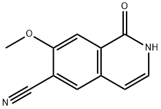 7-methoxy-1-oxo-2H-isoquinoline-6-carbonitrile|7-methoxy-1-oxo-2H-isoquinoline-6-carbonitrile