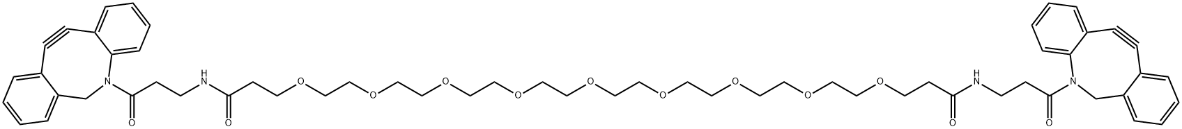 DBCO-PEG9-DBCO Struktur