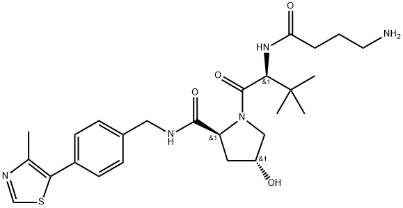 VH032-C3-NH2 Structure