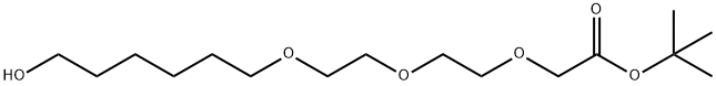 BOC-C1-PEG3-C4-OH 結(jié)構(gòu)式