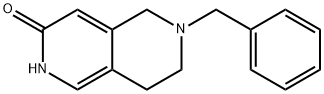 6-Benzyl-5,6,7,8-tetrahydro-2H-[2,6]naphthyridin-3-one Struktur