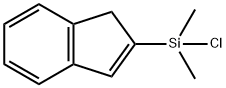 Chloro-(1H-inden-2-yl)-dimethylsilane Struktur