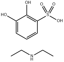 Calcium Dobesilate Impurity 14 Diethylamine Salt Struktur