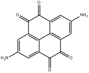 2,7-diaminopyrene-4,5,9,10-tetraone Struktur