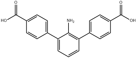 2'-amino-[1,1':3',1''-terphenyl]-4,4''-dicarboxylic acid Struktur