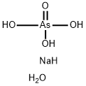 Sodium Arsenate Tetrahydrate Struktur