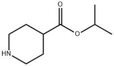 4-Piperidinecarboxylic acid, 1-methylethyl ester Struktur