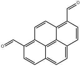 1,8-Pyrenedicarboxaldehyde Struktur