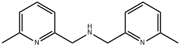 bis[(6-Methylpyridin-2-yl)methyl]amine Struktur