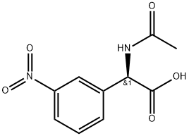 Ac-R-3-Nitrophenylglycine Struktur