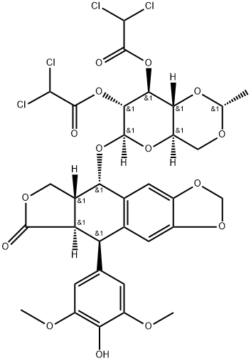 Etoposide impurity O Struktur